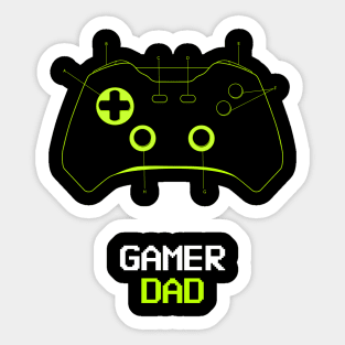 Gamer DAD Sticker